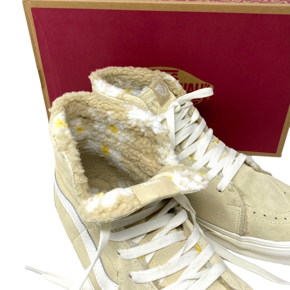 VANS Sk8-Hi Cozy Hug Biscotti Suede Men's Size Shoes Casual Sneakers VN0A7Q5NBVV - Picture 6 of 8